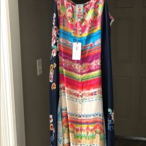 Johnny Was Dress lined -XL